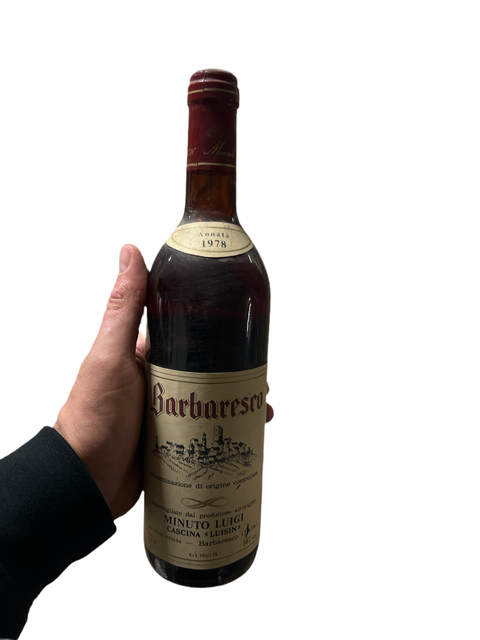 Barbaresco 1978 Minuto Luigi