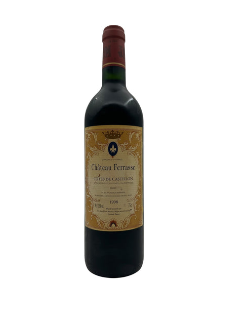 Château Férasse Côtes de Castillon 1998