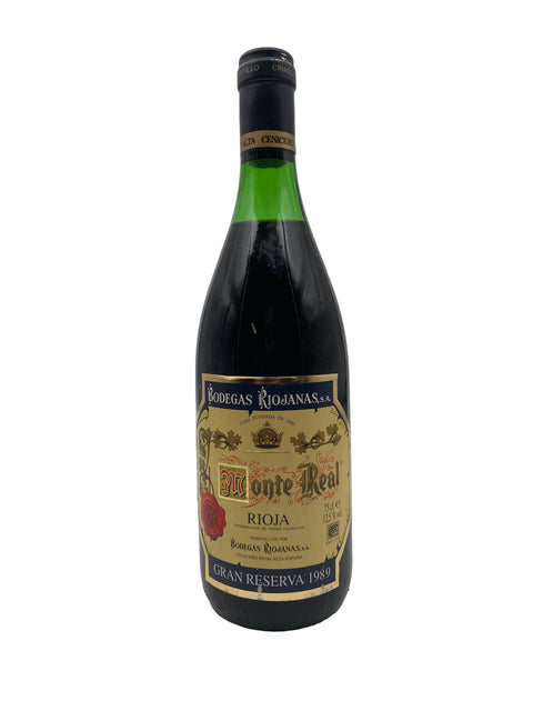 Rioja Monte Real 1989 Gran Réserve