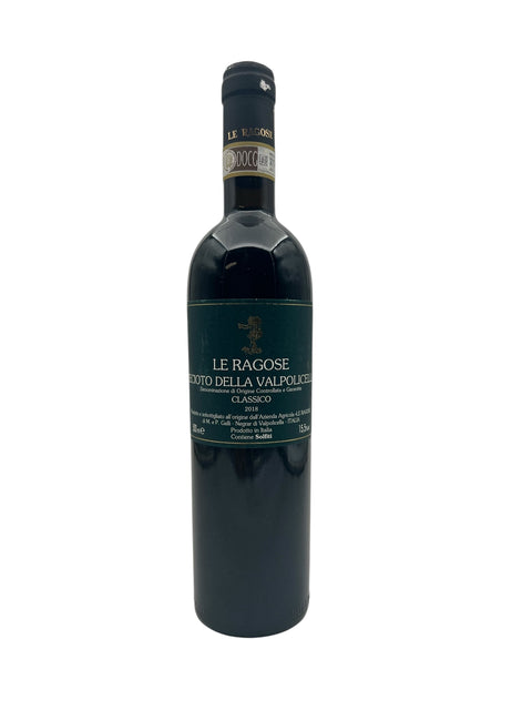 Recette de la Valpolicella Classico Le Ragose 2018