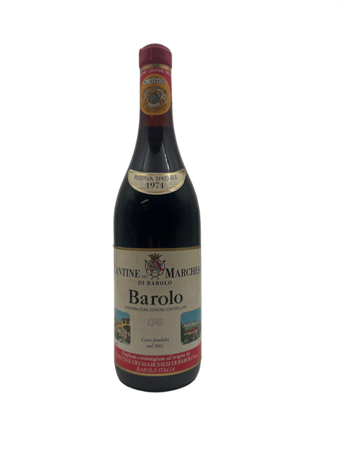 Barolo 1974 Réserve Spéciale Marchesi di Barolo