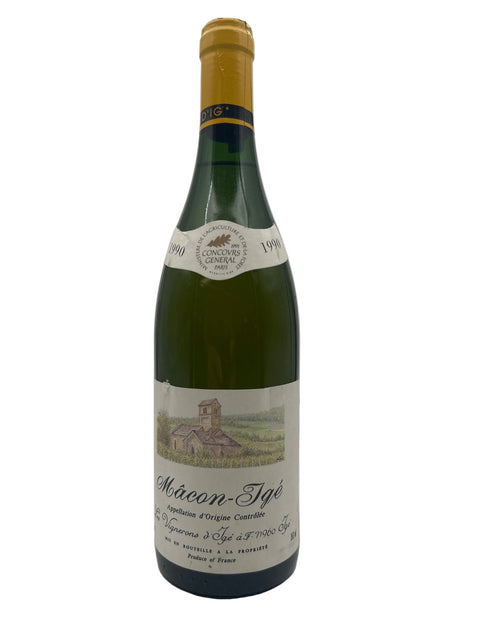 Mâcon-Igé Les Vignerons d'Igé 1990