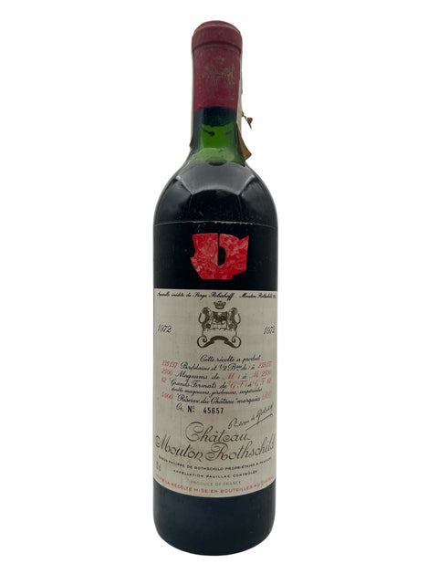 Château Mouton Rothschild 1972 Niveau Bas