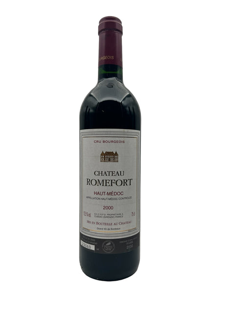 Château Romefort Haut-Médoc 2000