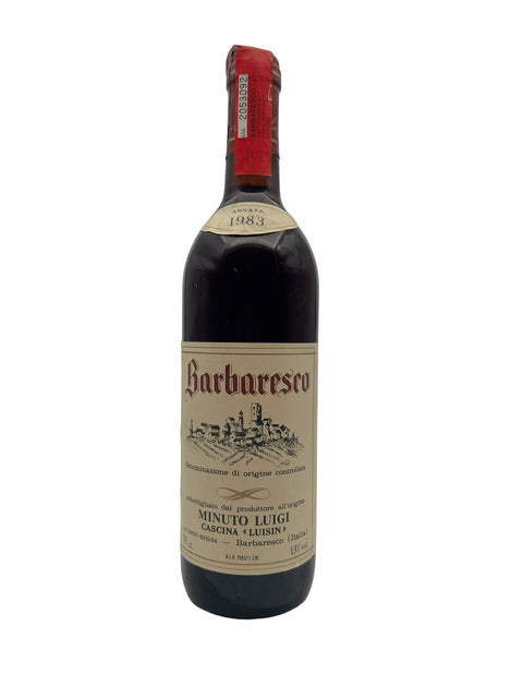 Barbaresco 1983 Luigi Minuto