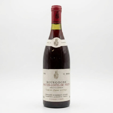 Bourgogne Hautes Côtes de Nuits Domaine Dominique Guyon 1983