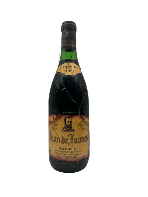 Bouteille de vin rouge Juan de Juanes Crianza 1994