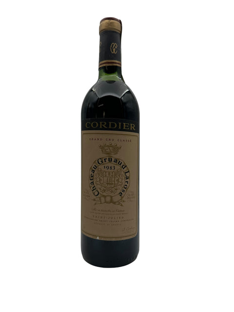 Bouteille de vin rouge Château Gruaud Larose 1983