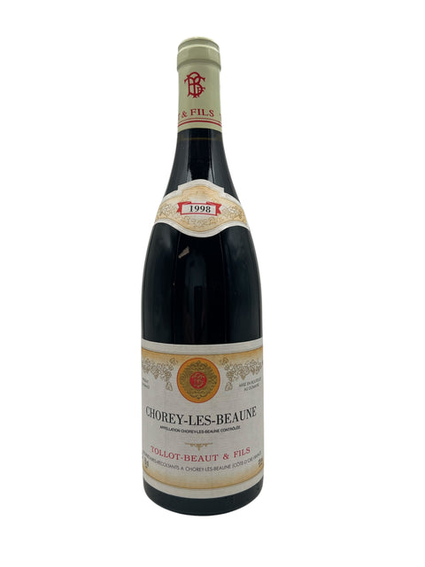 Bouteille de vin rouge Chorey-les-Beaune Tollot-Beaut & Fils 1998