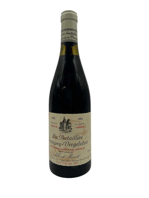 Bouteille de vin rouge La Bataillelère Albert Morot 1993