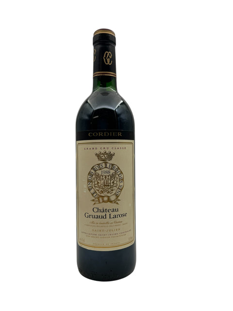 Image de la bouteille du vin rouge Gruaud Larose Château 1988 de Bordeaux