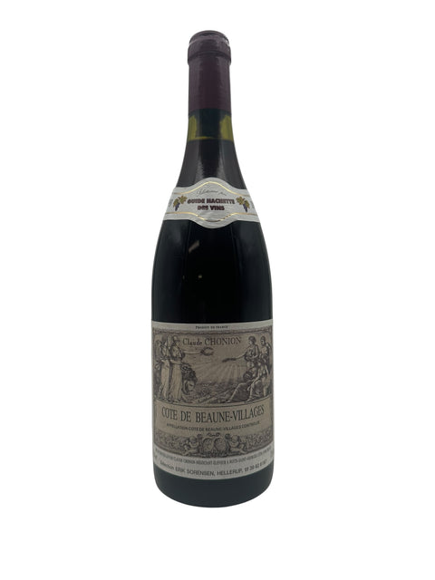Bouteille de Côte de Beaune-Villages 1985 de Claude Chonion