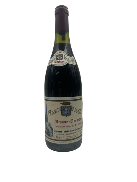 Bouteille de Beaune-Thérons Domaine Besancenot-Mathouillet 1990