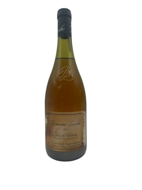 Bouteille de vin blanc Clos du Château Domaine Laroche 1985