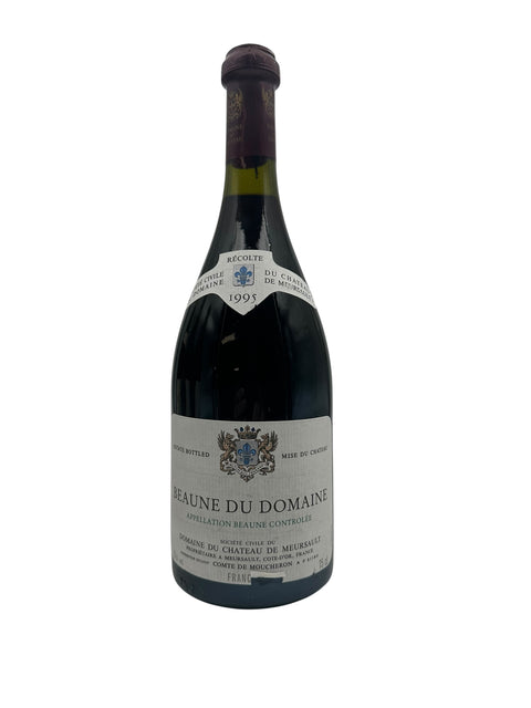 Bouteille de vin rouge Beaune du Domaine Château de Meursault 1995