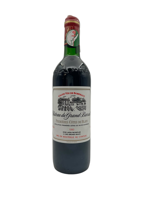 Bouteille de vin rouge Château du Grand Barrail 1990