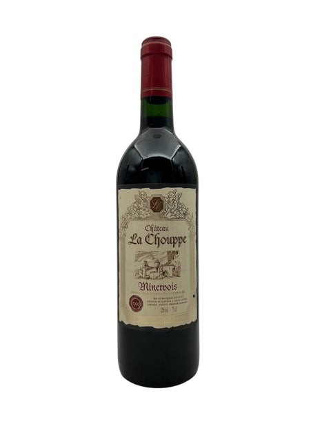 Bouteille de vin rouge Minervois Château La Chouppe 1999