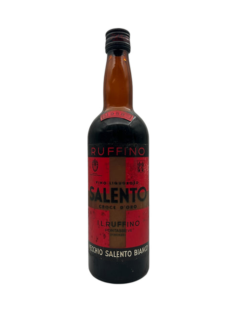 Bouteille de vin de dessert Salento Vecchio Ruffino 1958