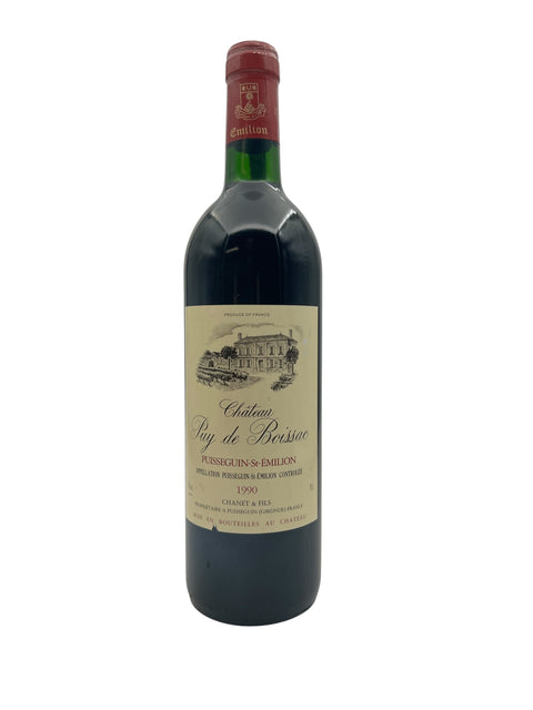 Bouteille de vin rouge Château Puy de Boissac 1990