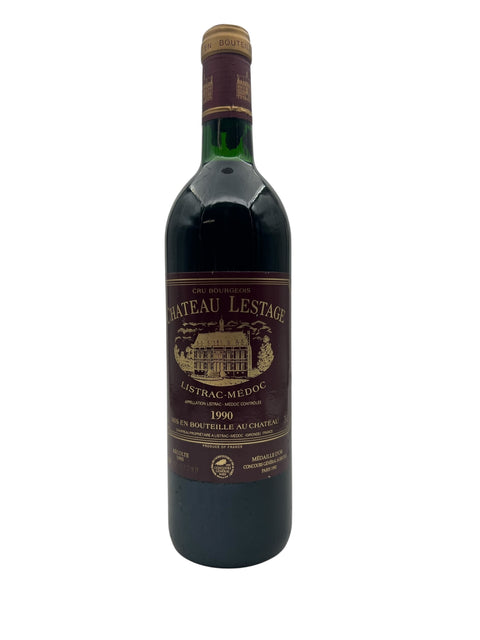 Bouteille de vin rouge Château Lestage 1990 de Listrac-Médoc