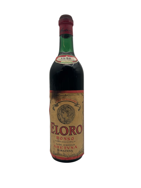 Vin rouge Eloro de Casa Vinicola Aretusa millésime 1958