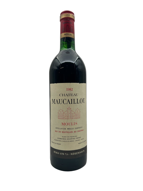 Bouteille de vin rouge Château Maucaillou 1982