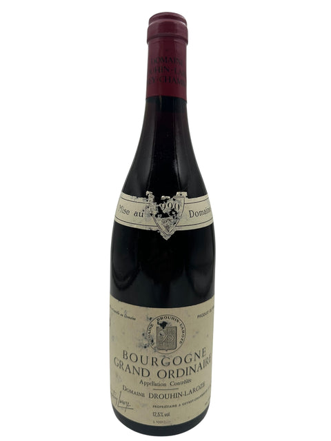 Bouteille de vin Bourgogne Grand Ordinaire de 1990 Domaine Drouhin-Laroze
