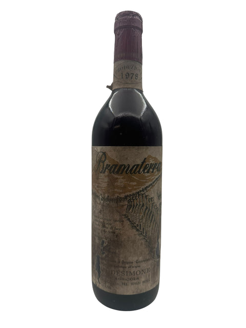 Bouteille de vin rouge Bramaterra Desimone 1978