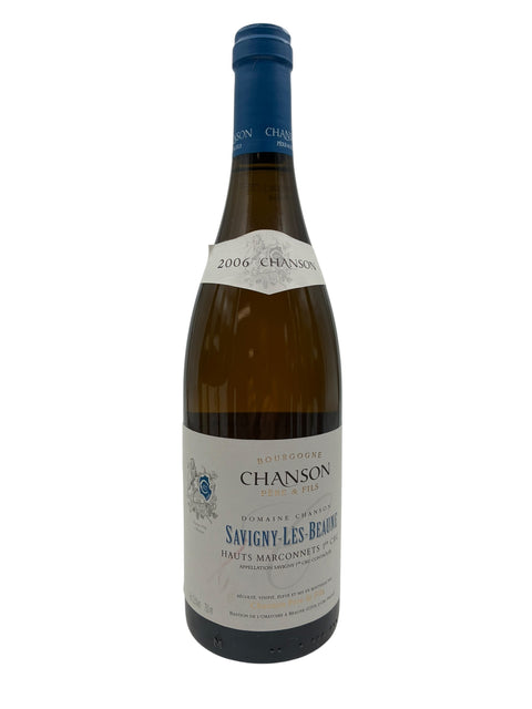 Bouteille de vin blanc Savigny-Les-Beaune Chanson 2006
