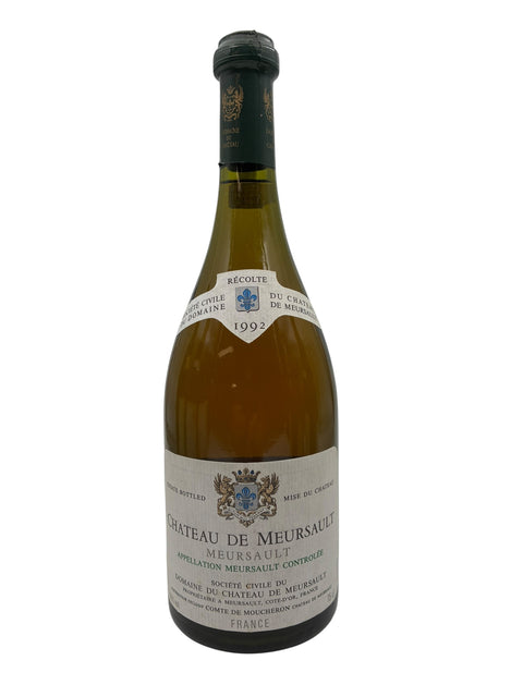 Bouteille de Meursault Château de Meursault 1992