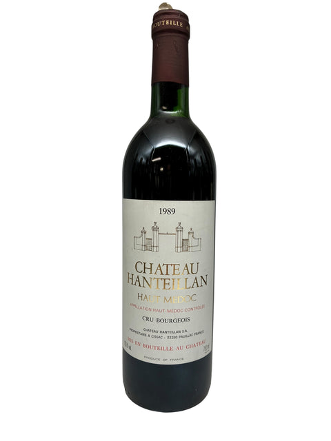 Bouteille de Château Hanteillan 1989 du Haut-Médoc