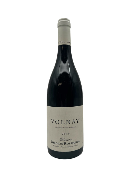 Bouteille de vin rouge Volnay Nicolas Rossignol 2010