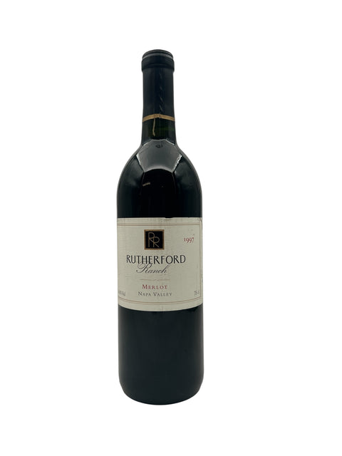 Bouteille de Rutherford Ranch Merlot 1997 de Napa Valley