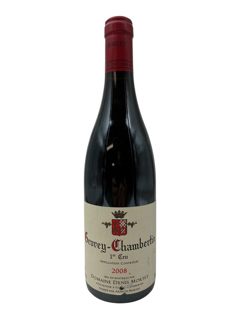 Bouteille de Gevrey-Chambertin Domaine Denis Mortet 2008