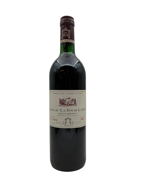 Bouteille de vin rouge Château La Tour Carnet 1995 du Haut-Médoc