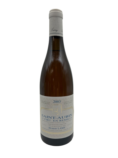 Bouteille Saint-Aubin Hubert Lamy 2003