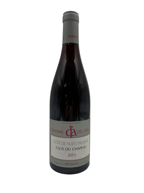 Bouteille de Clos du Chapeau 2012 du Domaine de l'Arlot