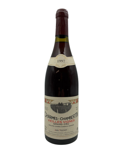 Bouteille de vin rouge Charmes-Chambertin Jacky Truchot 1997 Grand Cru