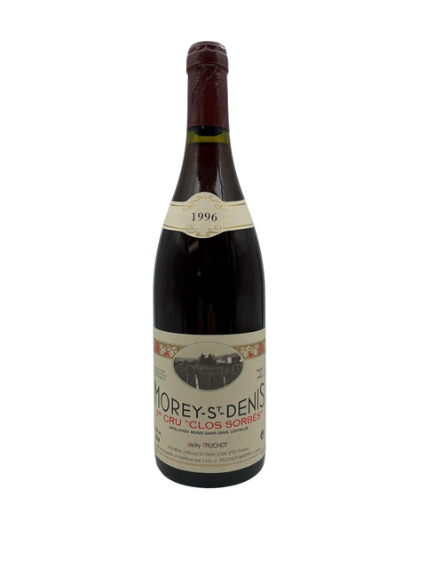 Bouteille de vin rouge Morey-St-Denis Clos Sorbes 1996