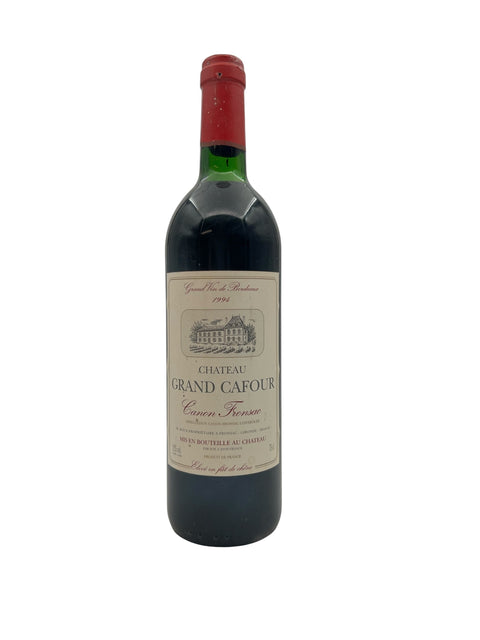 Bouteille de vin rouge Grand Cafour Château 1996
