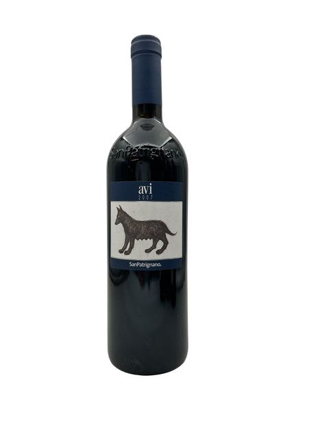 Bouteille de vin rouge Avi SanPatrignano 2007