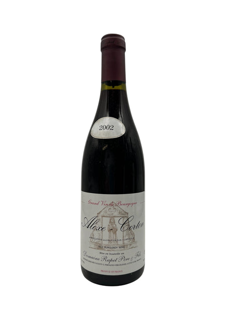 Aloxe Corton Domaine Rapet 2002 bouteille