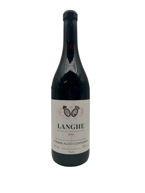 Bouteille de vin rouge Langhe Poderi Aldo Conterno 2006