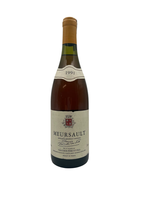 Bouteille Meursault Vaucher Père et Fils 1991