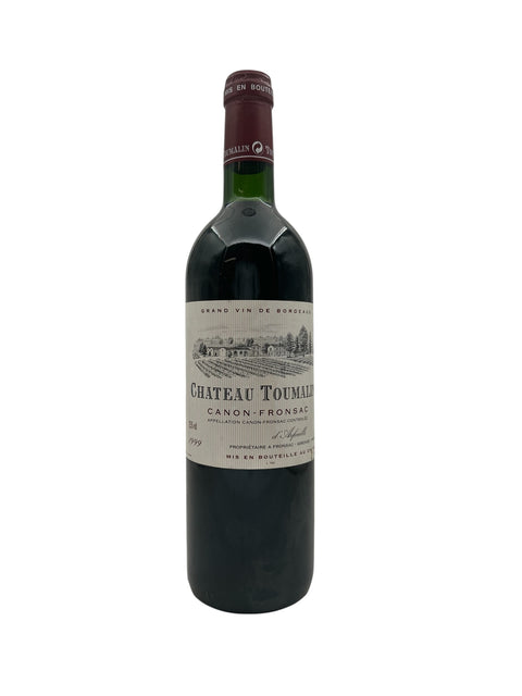 Château Toumalin 1999 bouteille de vin rouge de Bordeaux