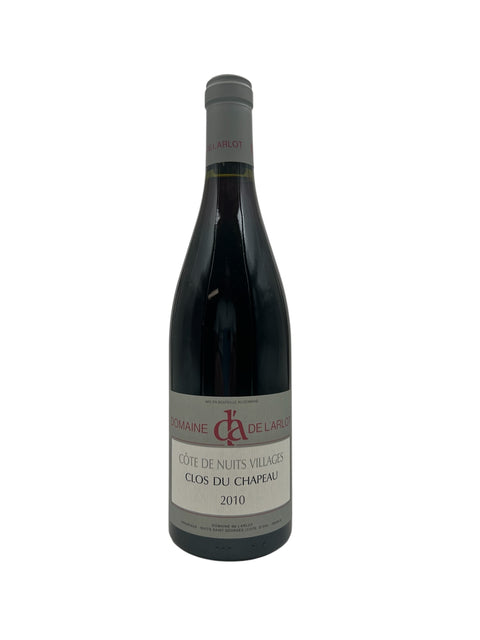 Vin rouge du Domaine de l'Arlot Clos du Chapeau 2010