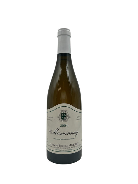 Bouteille de Marsannay 2004 du Domaine Thierry Mortet