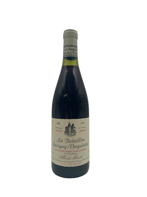 Bouteille de vin rouge La Bataillelère Albert Morot 1992