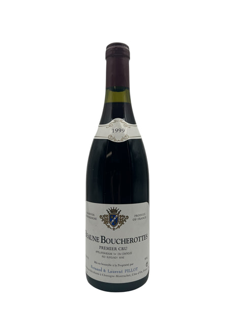 Bouteille de vin rouge Beaune Boucherotte 1999