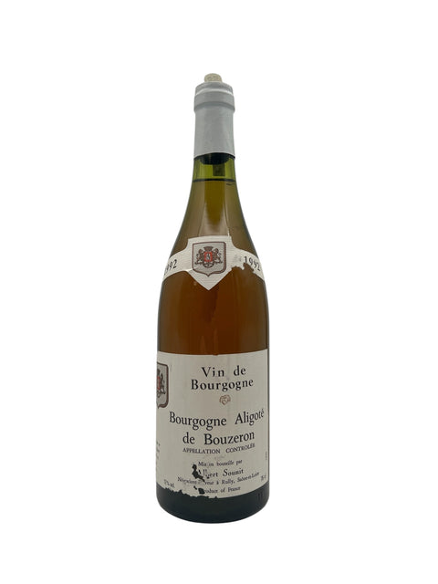 Vin blanc Bourgogne Aligoté Bouzeron 1992 de France